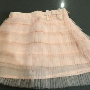 Janie and Jack tulle toddler skirt new